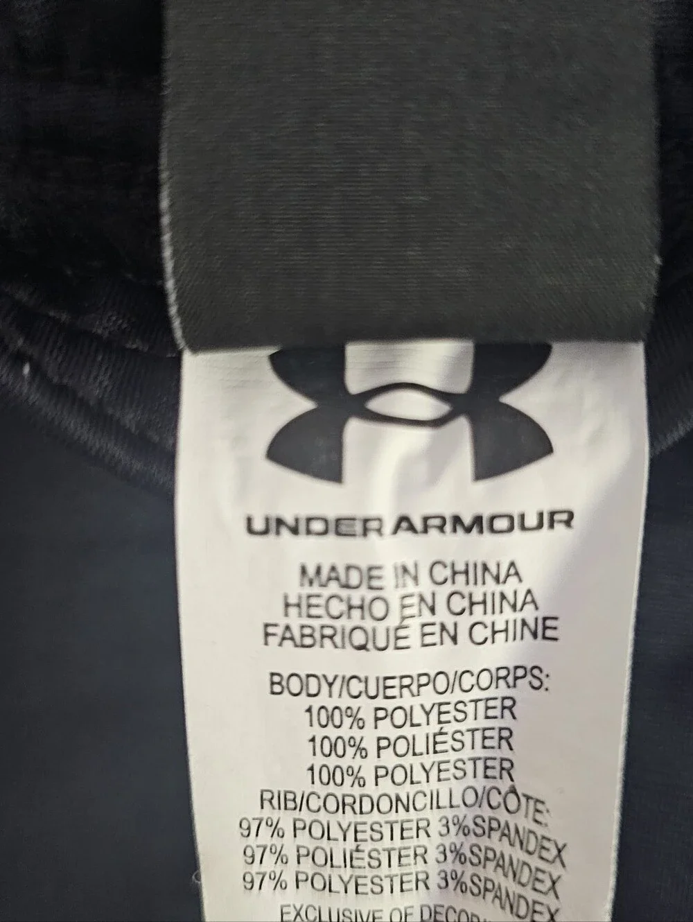Under Armour Kids Zip Track Suit with Logo Tape